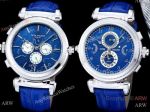 New 2023 Replica Patek Philippe Double-faced reversible Watch 50mm Blue Dial